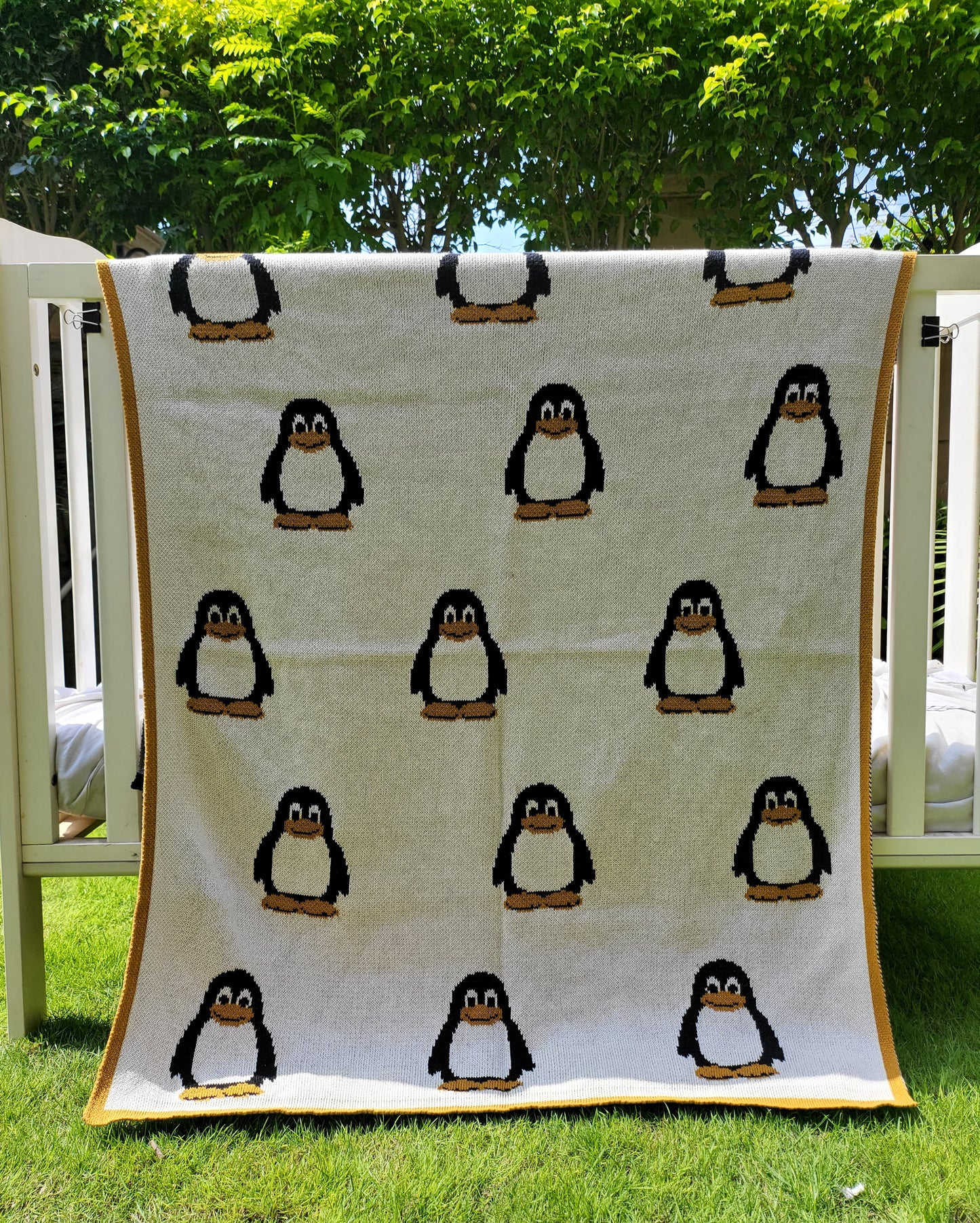 Penguin Baby blanket