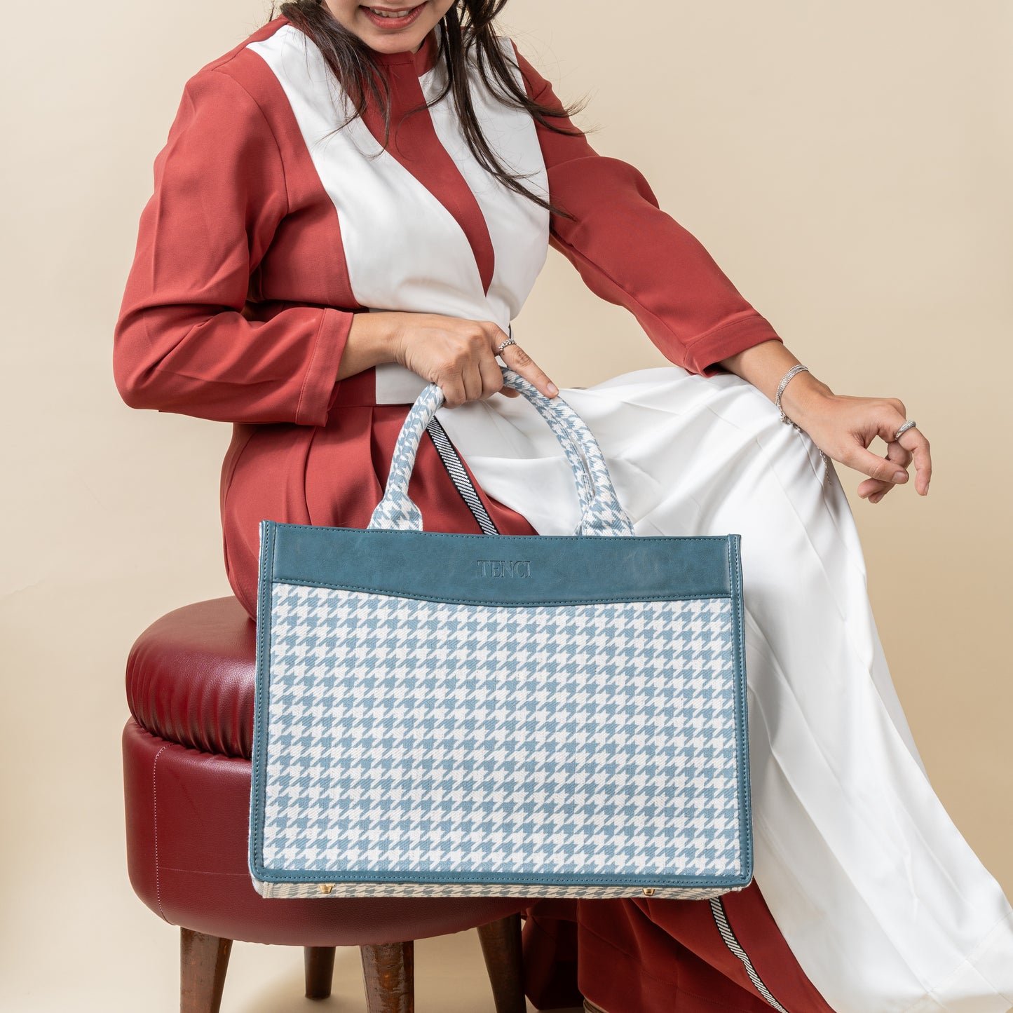 Geometric Tote Bag