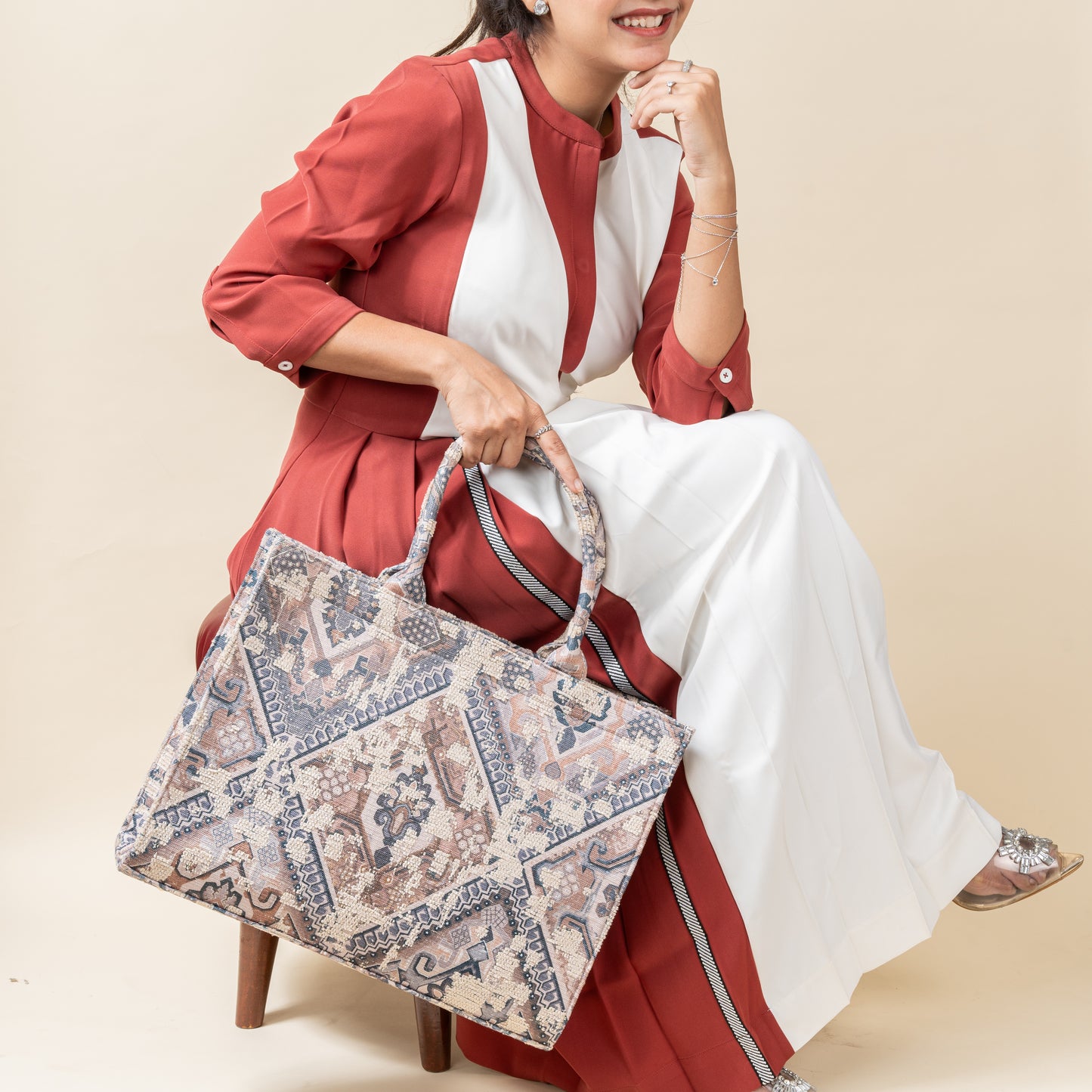 Coral Tote Bag