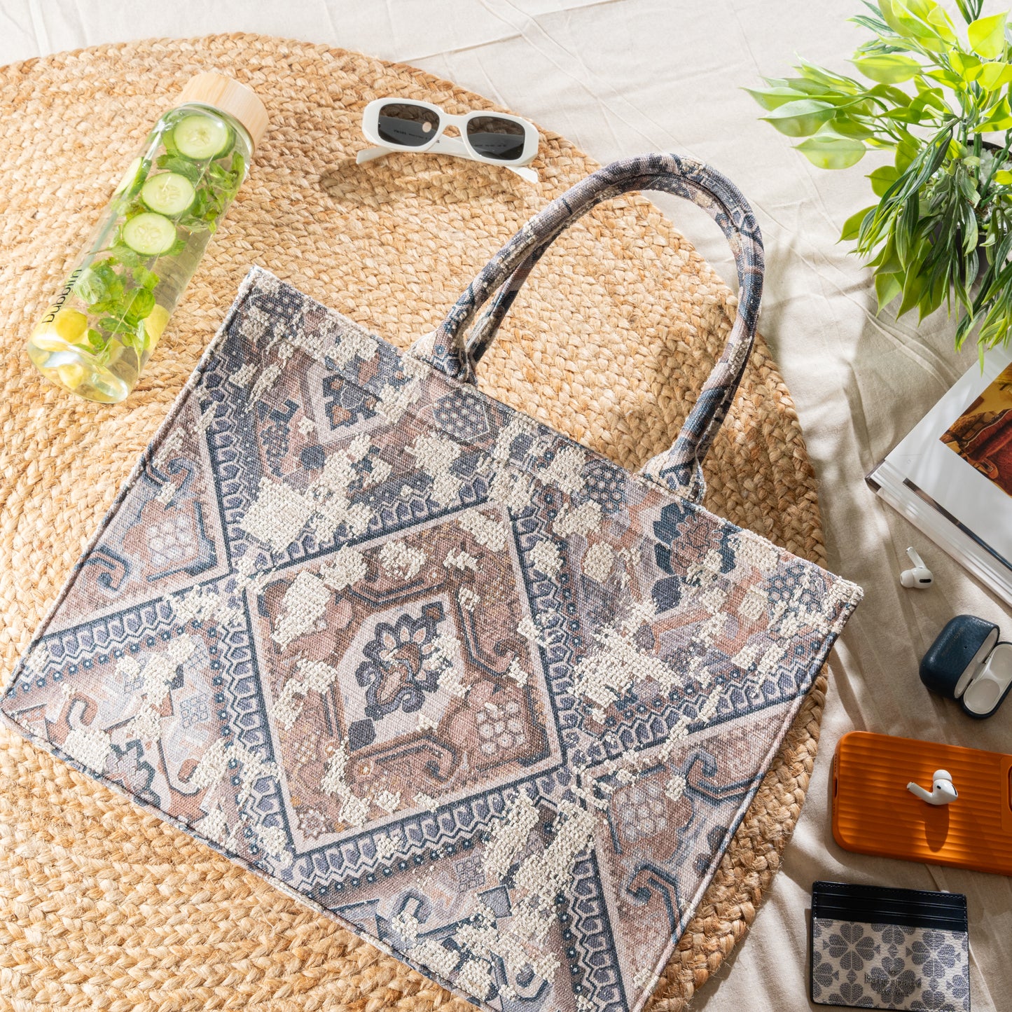 Coral Tote Bag