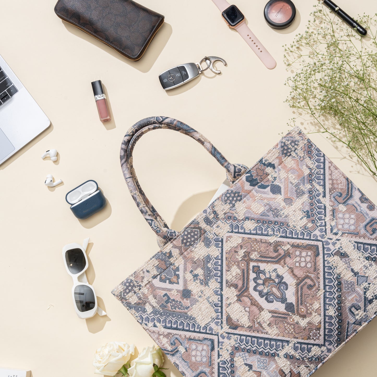 Coral Tote Bag