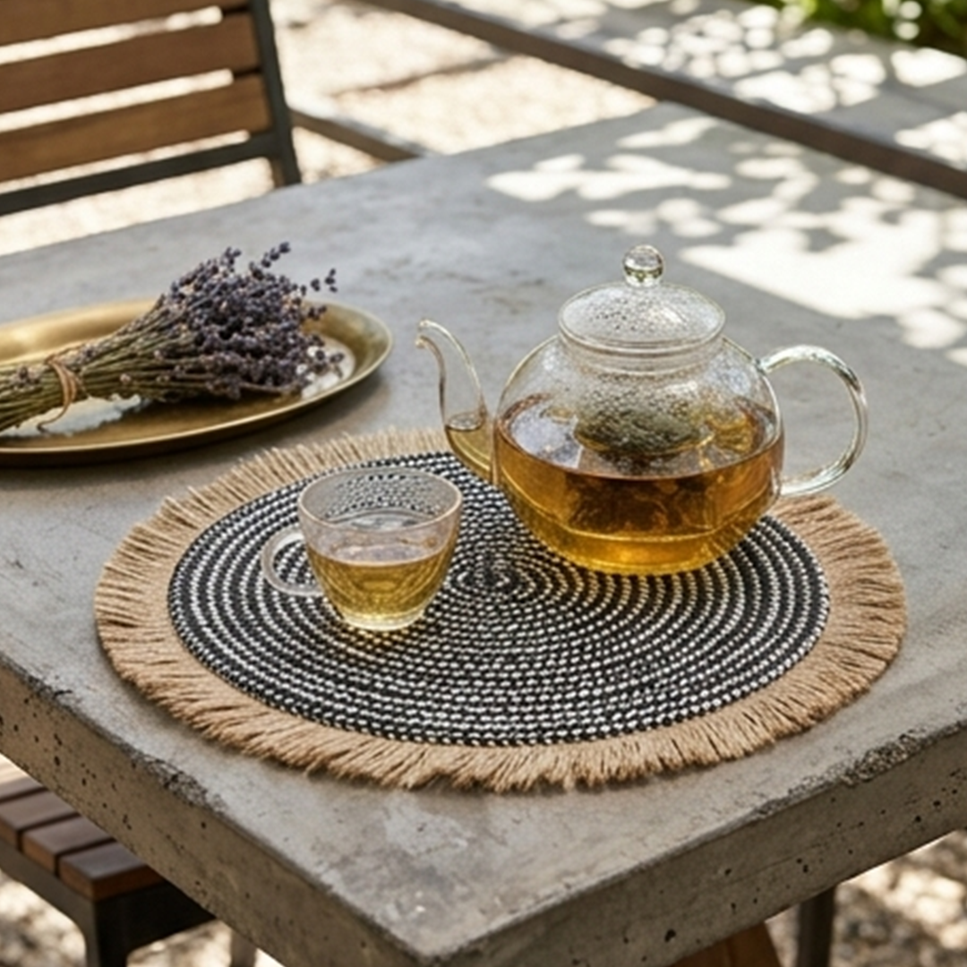 Fringe Orbit Placemat - Set of 4
