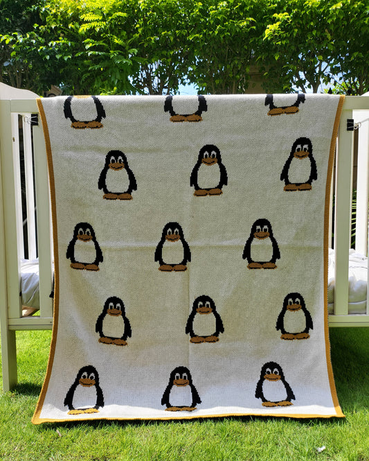 Penguin Baby blanket