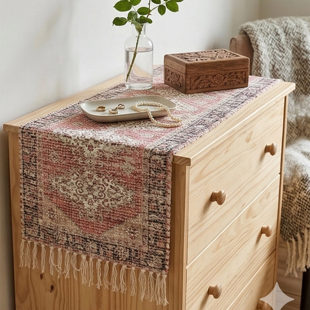 Crimson Vintage Runner