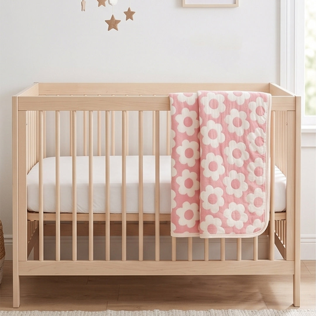 Blossom Garden Quilted Baby Blanket