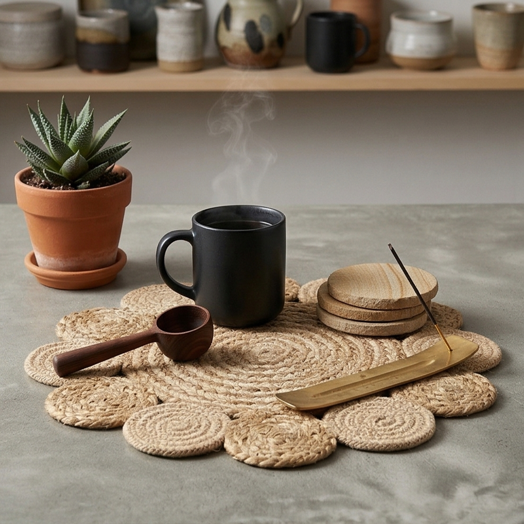 Rustic Bloom Placemat - Set of 4