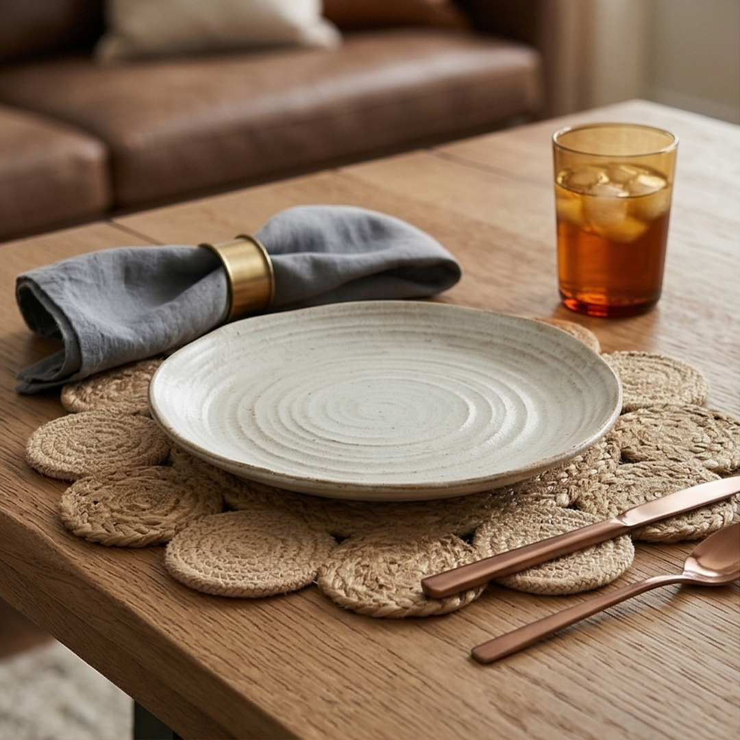 Rustic Bloom Placemat - Set of 4